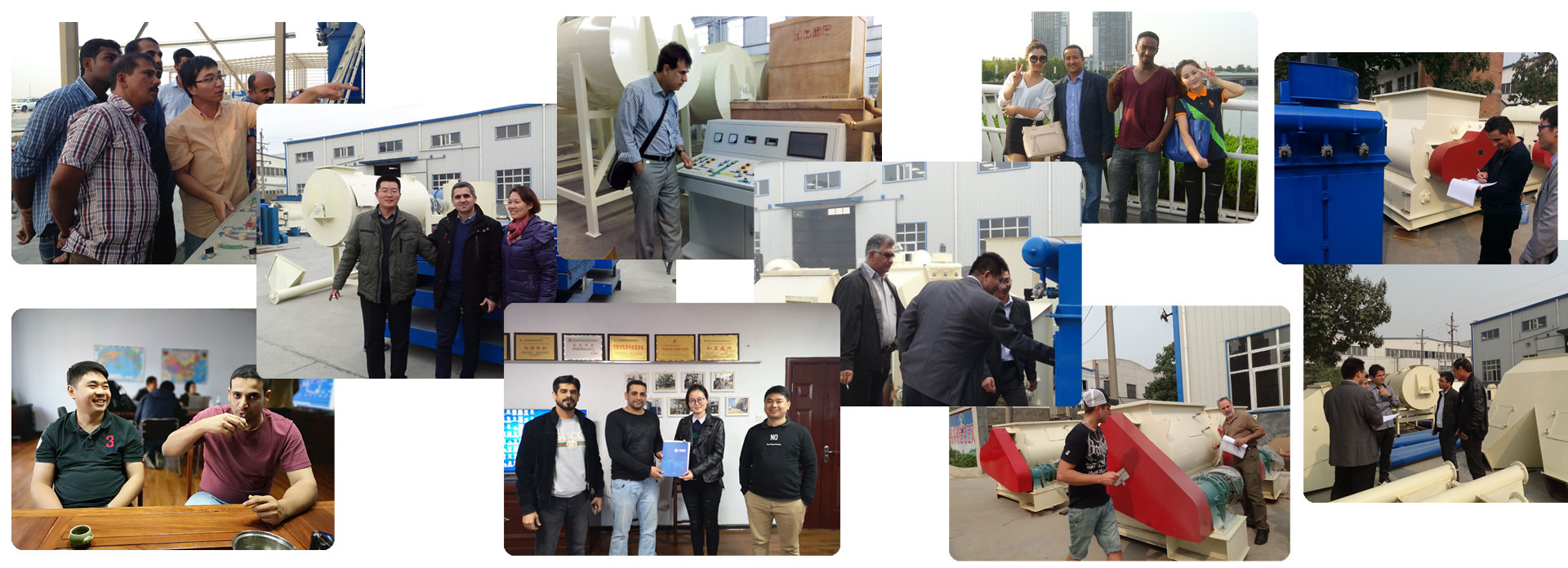 國(guó)恒機(jī)械全球客戶來廠圖