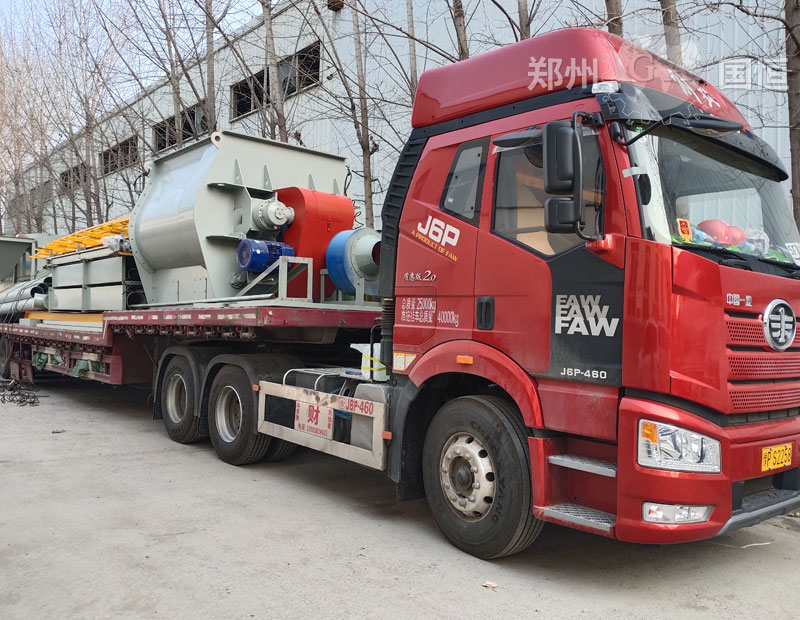 年產(chǎn)10萬(wàn)噸干粉砂漿生產(chǎn)線(xiàn)發(fā)往南京