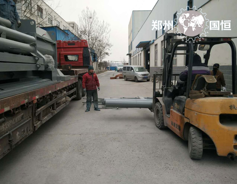 發(fā)往浙江金華干粉砂漿生產線